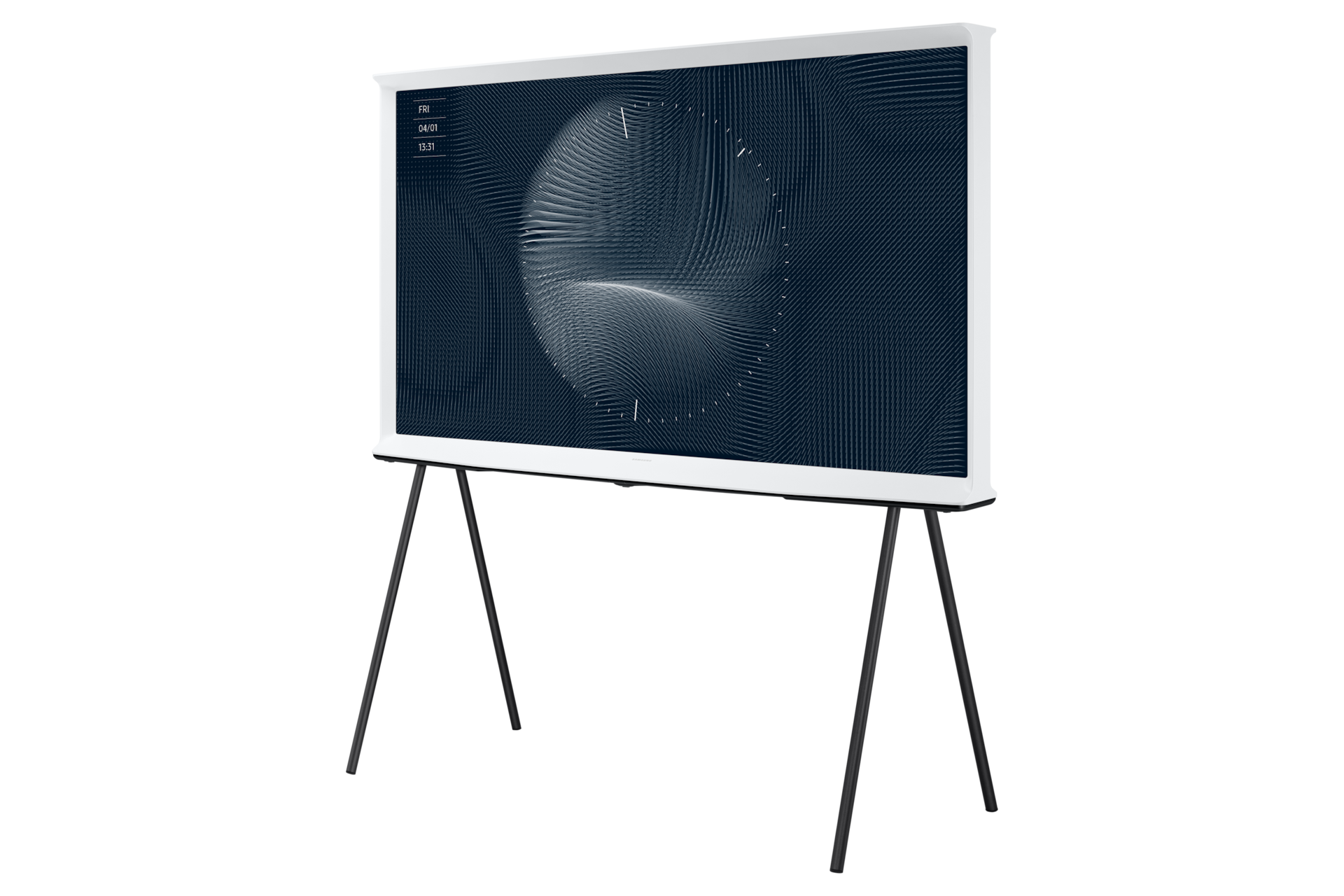 Smart TV 55" QLED 4K The Serif 55LS01B branca Branco
