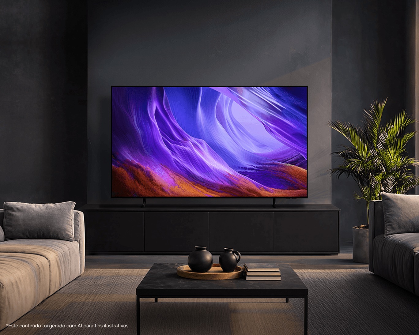 Smart TV Samsung Vision AI 55” OLED 4K S85H (2026) Graphite