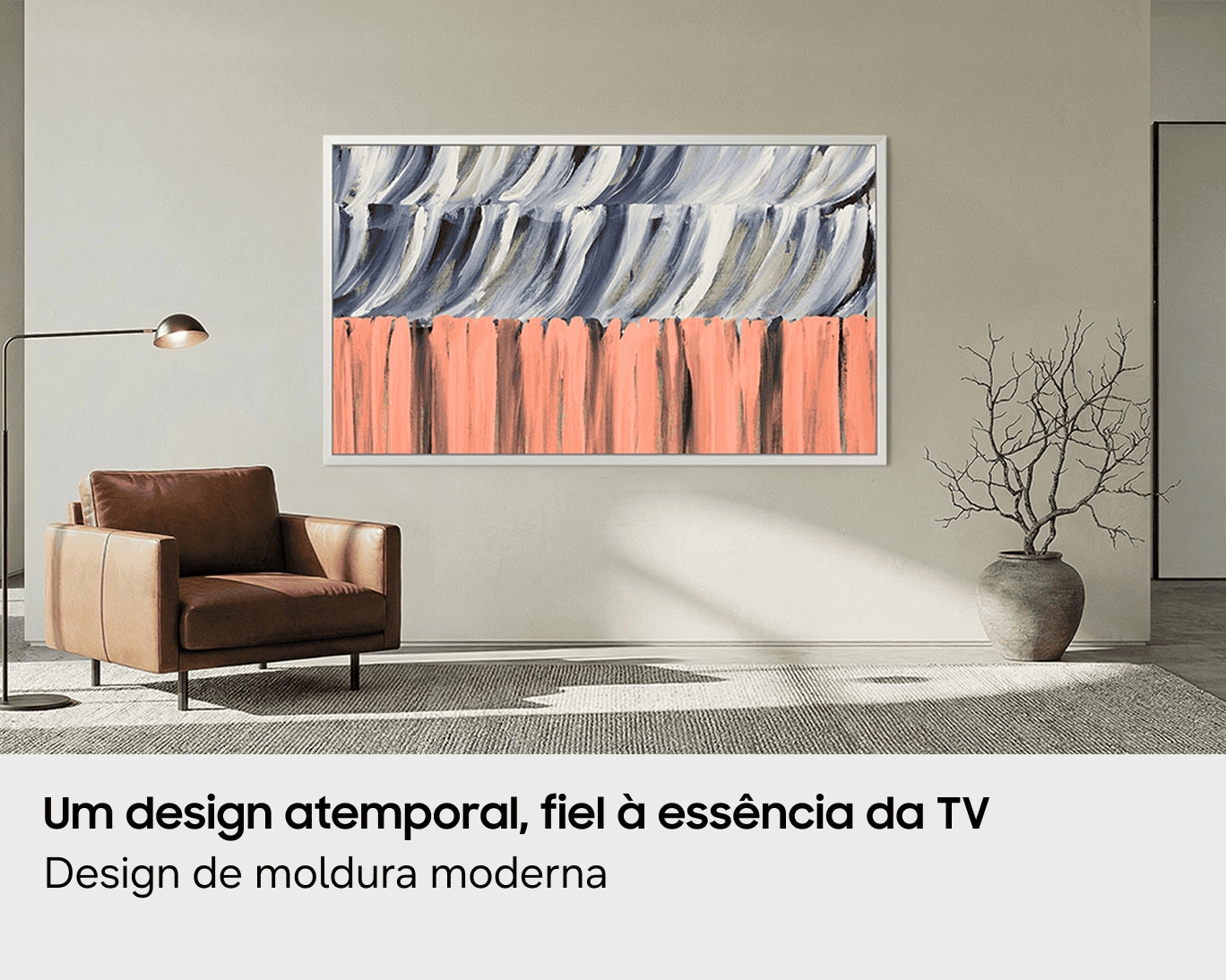 Smart TV Samsung Vision AI 65" The Frame 4K LS03HE (2026) Black