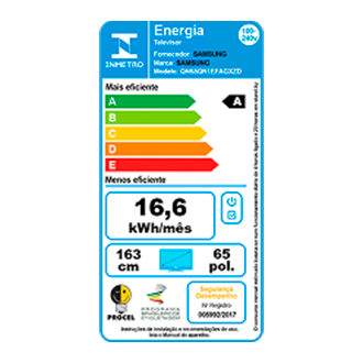 Vision AI TV 65 polegadas Neo QLED 4K QN1EF 2025 Black