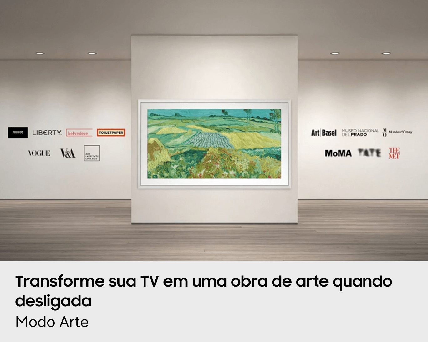 Smart TV Samsung Vision AI 75" The Frame Pro 4K LS03HW (2026) Preto