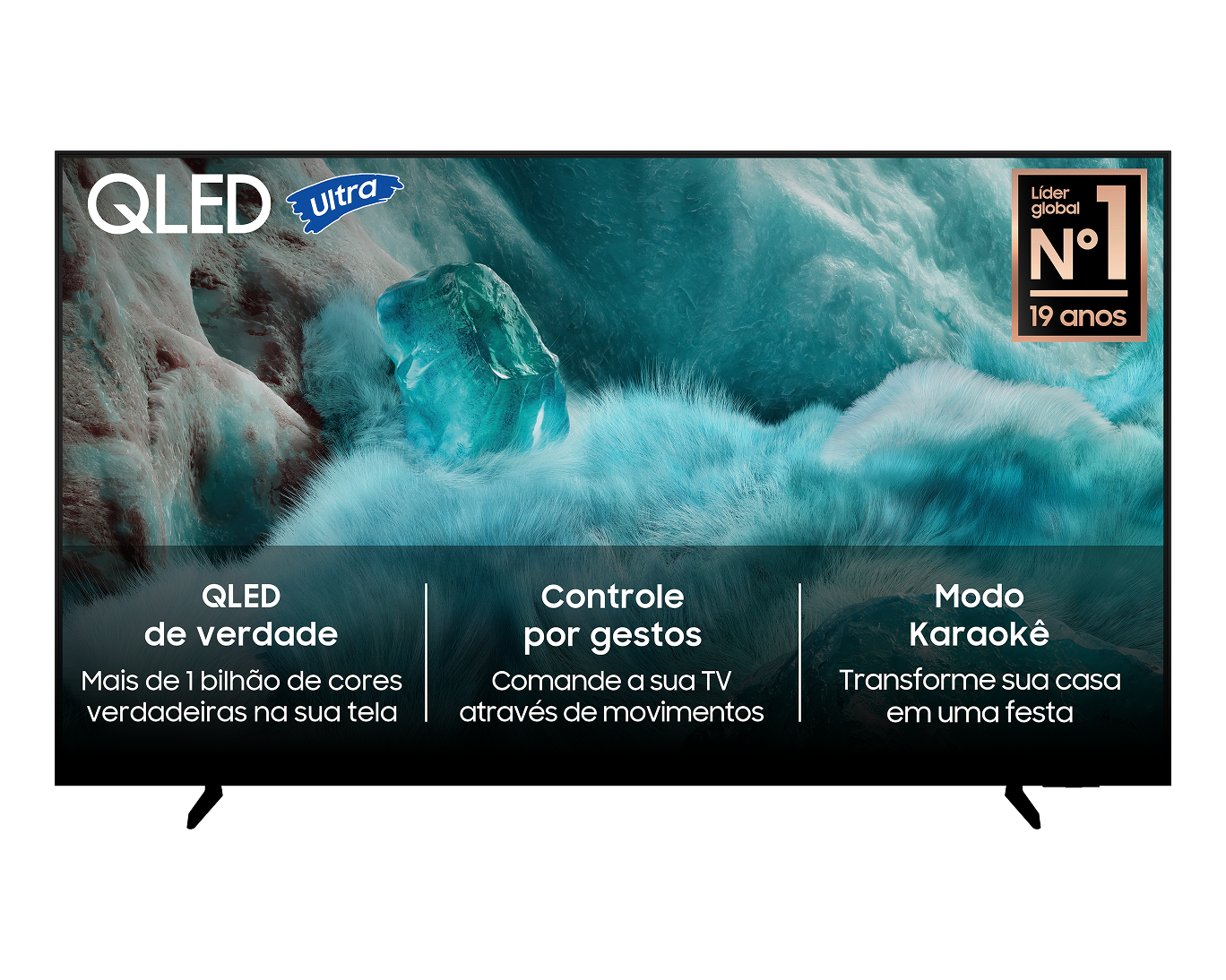 Vision AI TV 75" QLED 4K Q7F 2025 Black