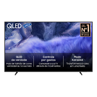Vision AI TV 75" QLED 4K QEF1 2025 Titanium Gray