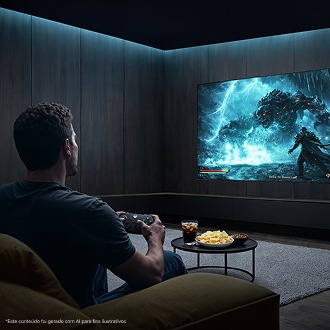 Smart TV Samsung Vision AI 77” OLED 4K S90H (2026) Graphite