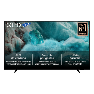 98" QLED Q7F 4K Samsung Vision AI Smart TV (2025) Black