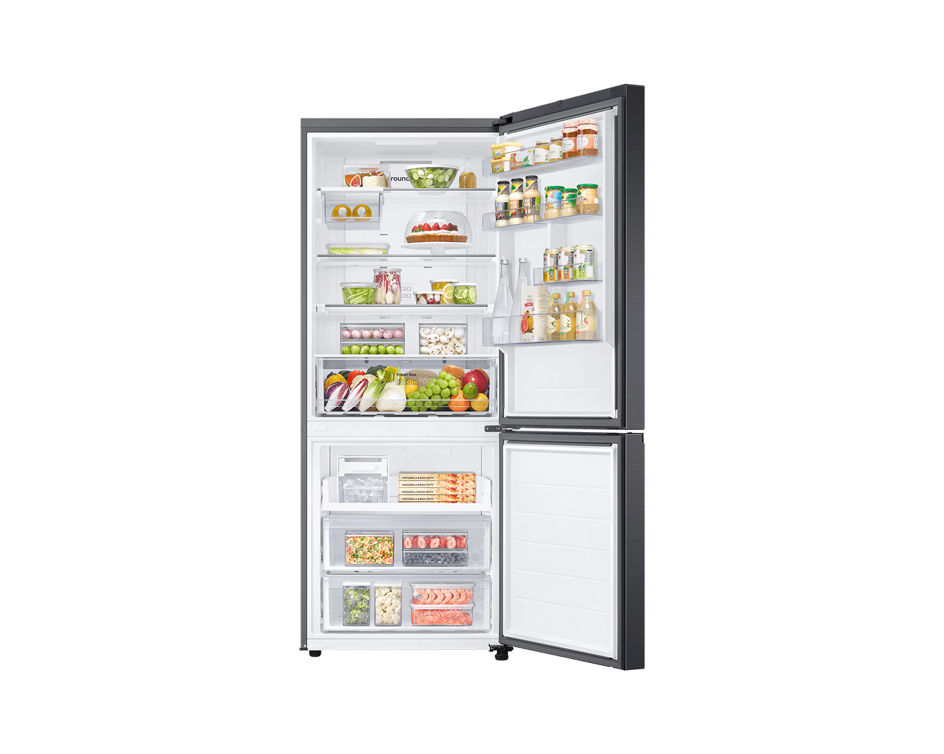 Geladeira Duplex Inverse Evolution SmartThings RB50 Black Inox 462L 127V Black Inox