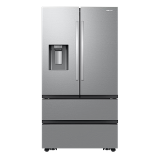 Geladeira Inverter Frost Free Smart French Door Twin Cooling Plus™ com Food  Showcase e gaveta FlexZone™ RF22R7351SR 501L Inox