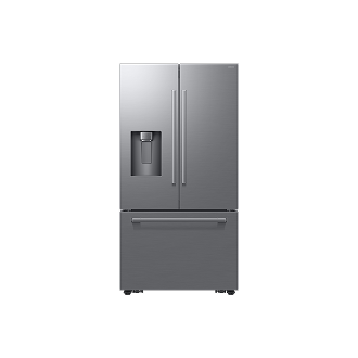 French Door Zero clearance fit with SpaceMax 28.5 cu.ft Front Silver 