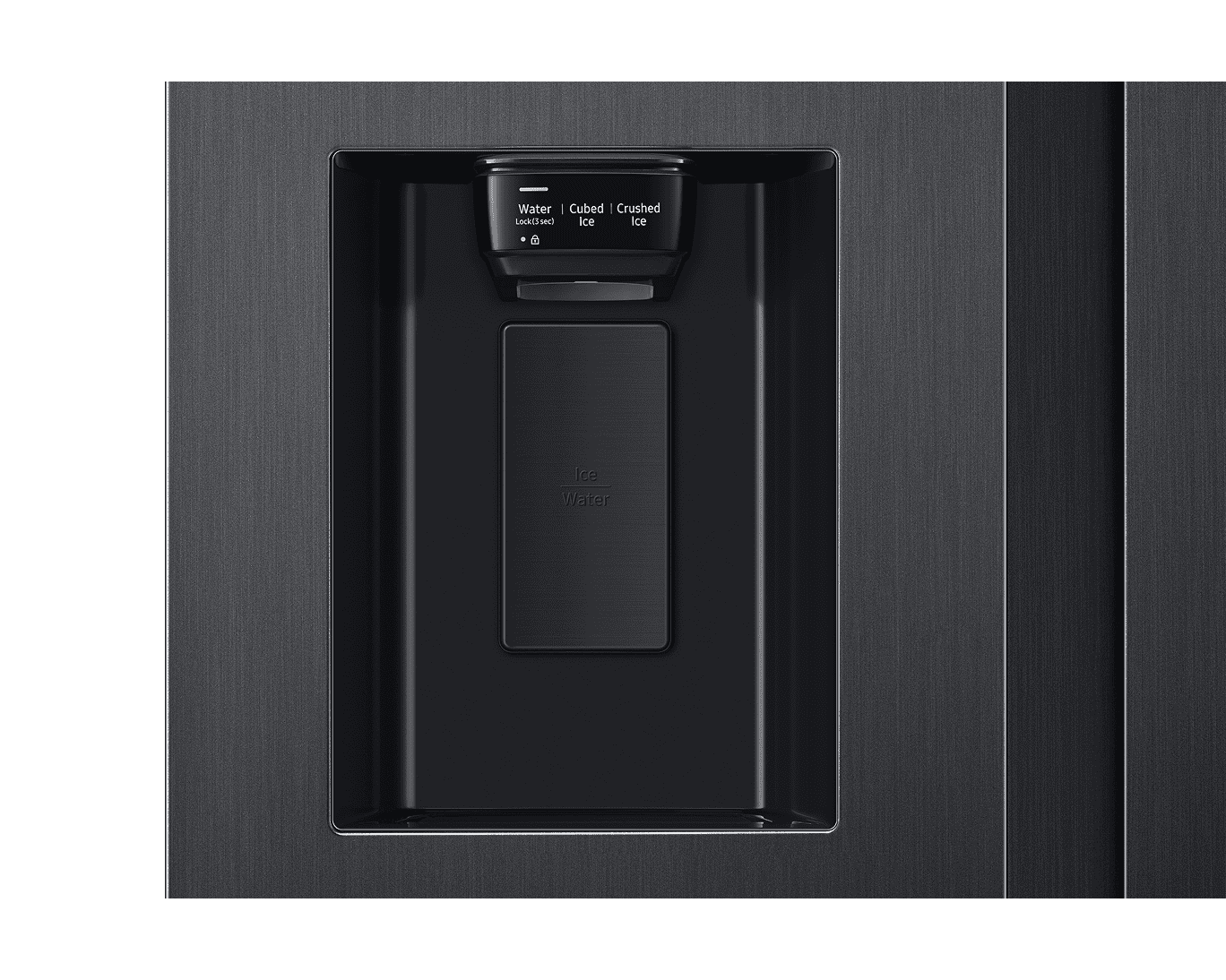 Geladeira Side by Side RS60 602L Black Inox Look 127V Black Inox Look