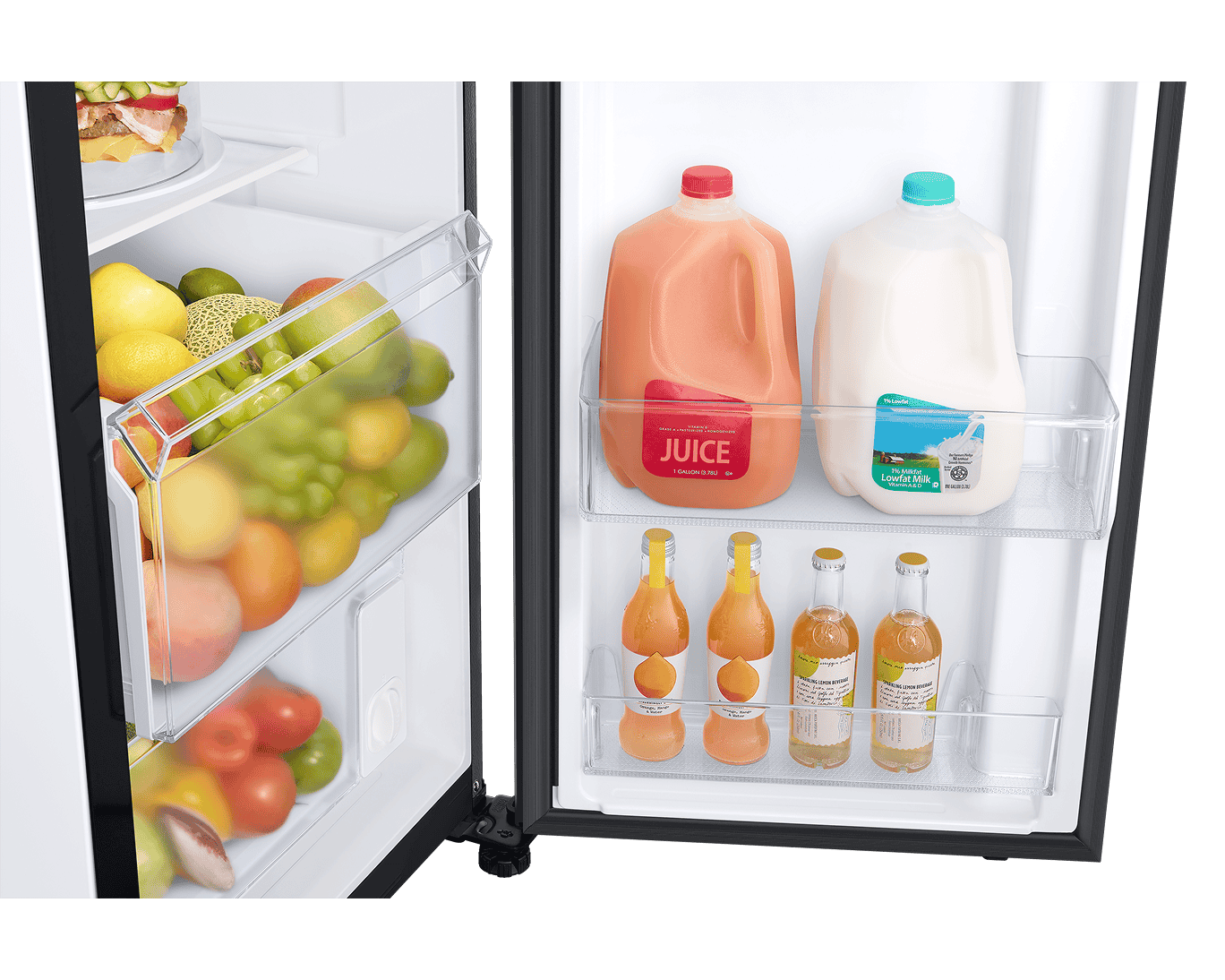 Geladeira Side by Side RS60 602L Black Inox Look 127V Black Inox Look