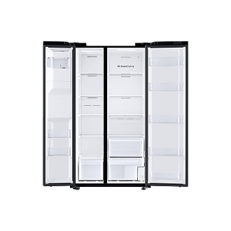 Geladeira Side by Side RS60 602L Black Inox Look 127V Black Inox Look