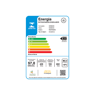 Geladeira Side by Side RS60 602L Black Inox Look 220V Black Inox Look