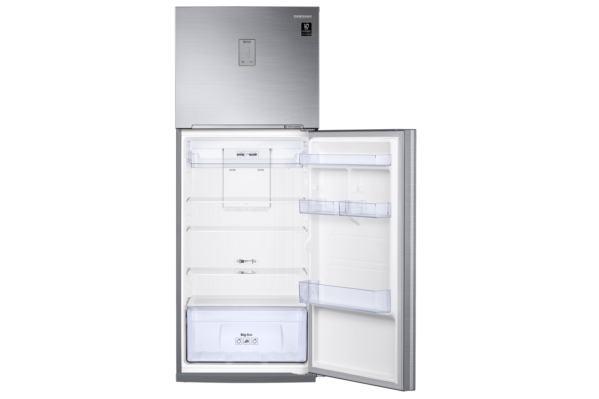 Geladeira Evolution Duplex RT38 com POWERvolt Inverter 385L Look Inox