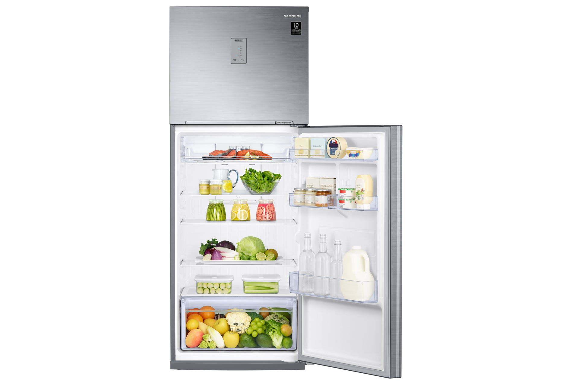 Geladeira Evolution Duplex RT38 com POWERvolt Inverter 385L Look Inox