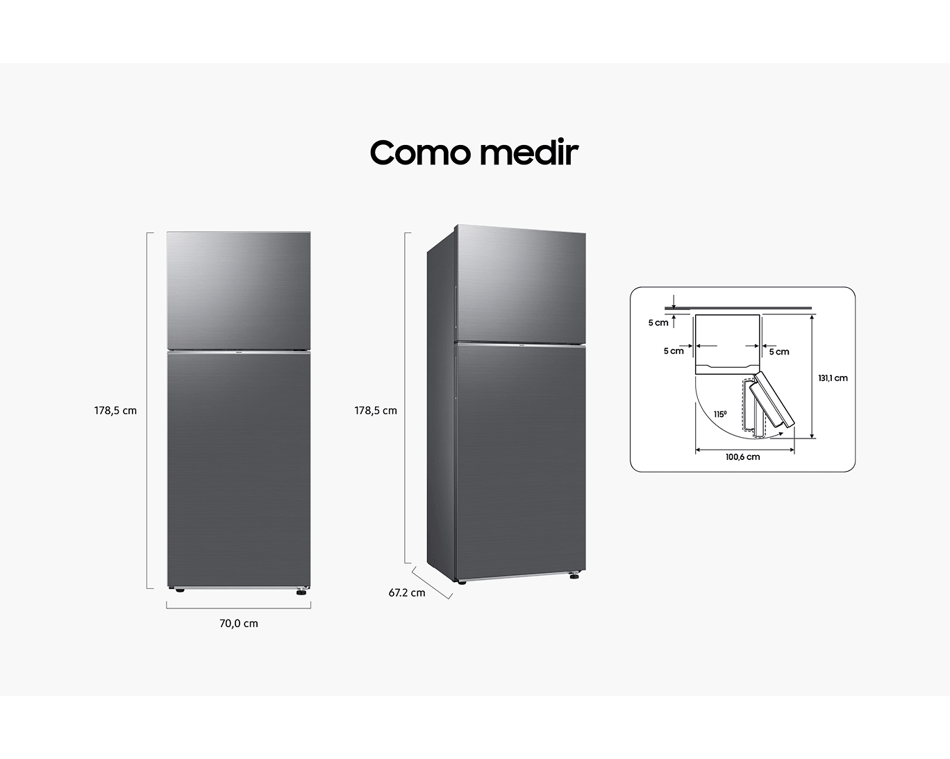 Geladeira Duplex RT42 Evolution com SmartThings AI Inox Bivolt .415L 2026 Inox