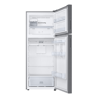 RT6300C Top Mount Freezer Refrigerators with Optimal Fresh+ . Front-Open-Without-Food Silver 