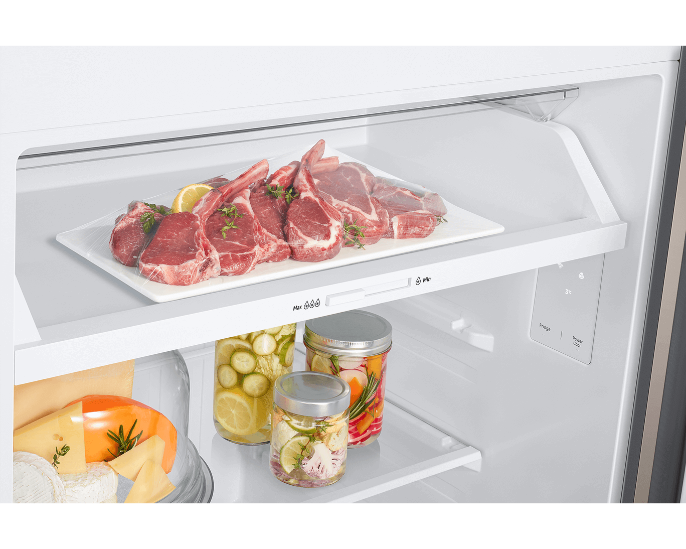 detalhe-exibição interna Essencial Bege