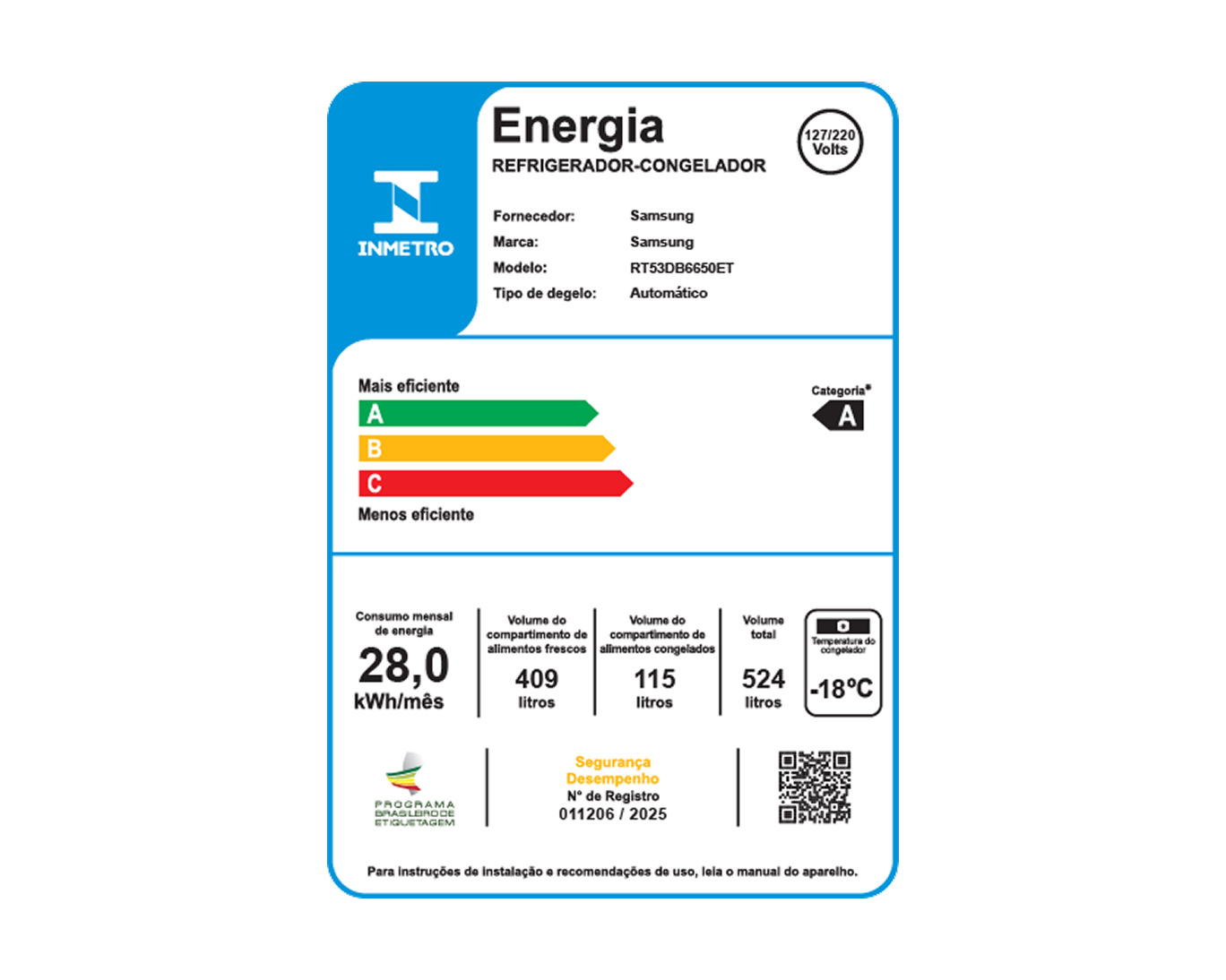 Geladeira Duplex Evolution RT53 SmartThings 518 L Bivolt Bege