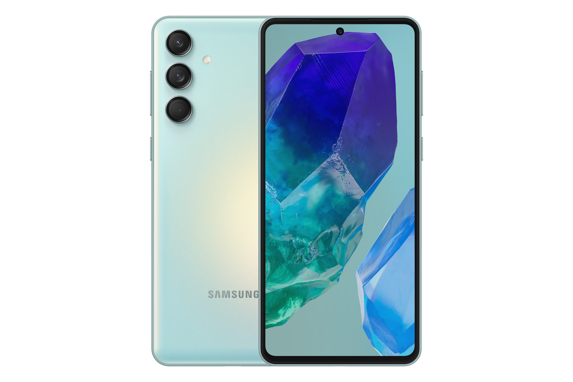 Galaxy M55 5G Verde Claro 256 GB | Samsung Brasil