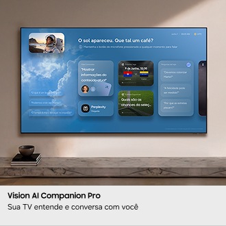 Smart TV Samsung Vision AI 100" Mini LED 4K M90H (2026) Titanium Black