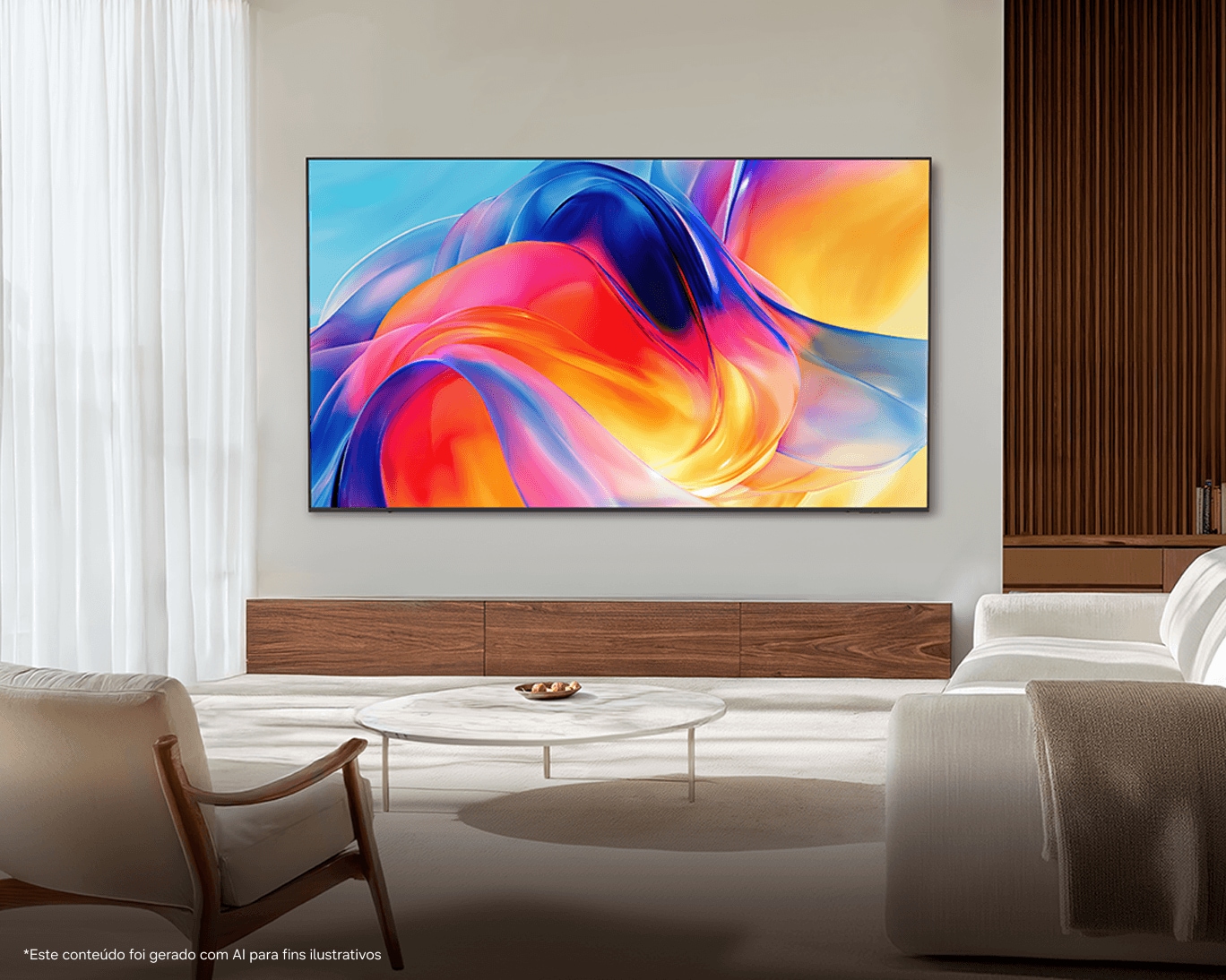 Smart TV Samsung Vision AI 50” Mini LED 4K M75H (2026) Preto