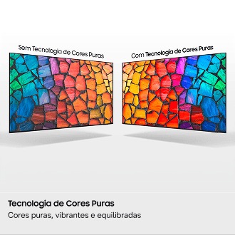 Smart TV Samsung Vision AI 50” Mini LED 4K M75H (2026) Preto