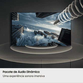 Smart TV Samsung Vision AI 50” Mini LED 4K M75H (2026) Preto