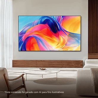 Smart TV Samsung Vision AI 50” Mini LED 4K M75H (2026) Preto