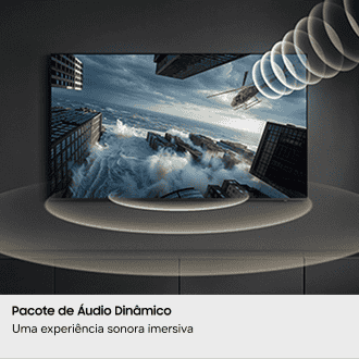 Smart TV Samsung Vision AI 55” Mini LED 4K M75H (2026) Preto