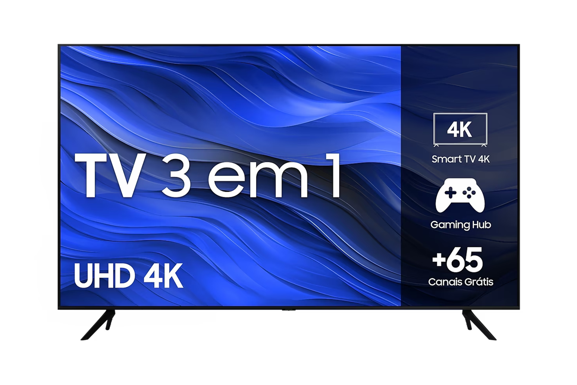 Smart TV 65 polegadas UHD 4K 2023, 65CU7700