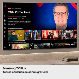 Smart TV Samsung Vision AI 70" Crystal UHD 4K U8000H (2026) Preto
