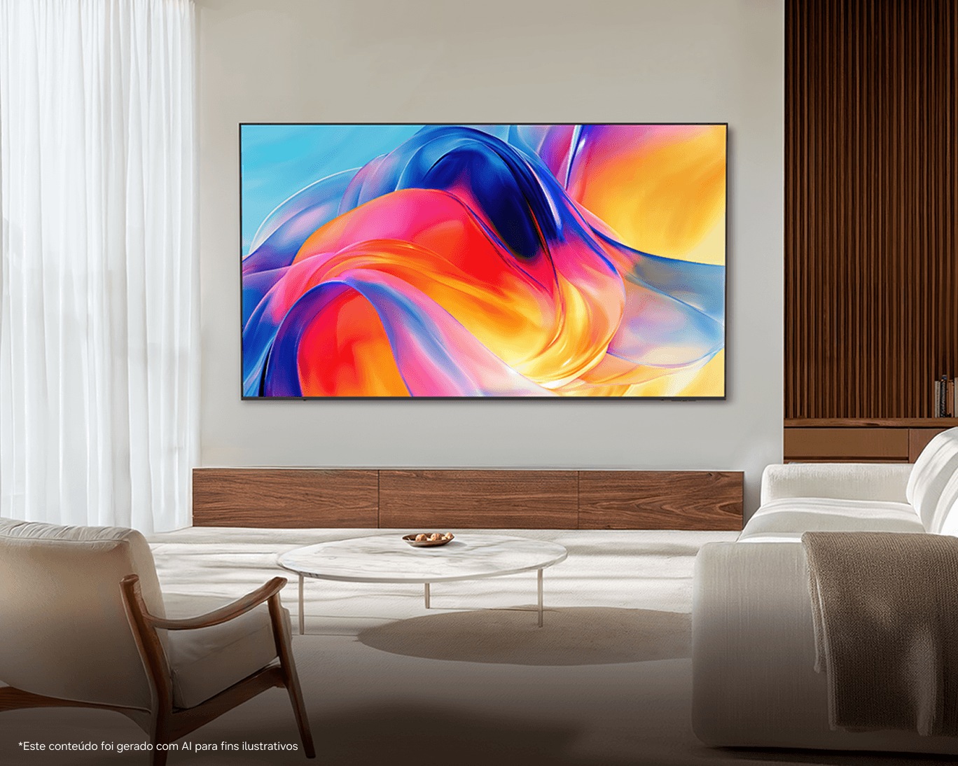 Smart TV Samsung Vision AI 85” Mini LED 4K M75H (2026) Preto