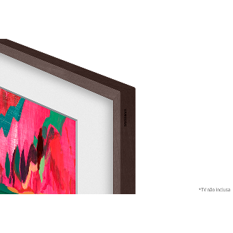 Moldura para Smart TV 75" The Frame Pro cor Marrom Marrom