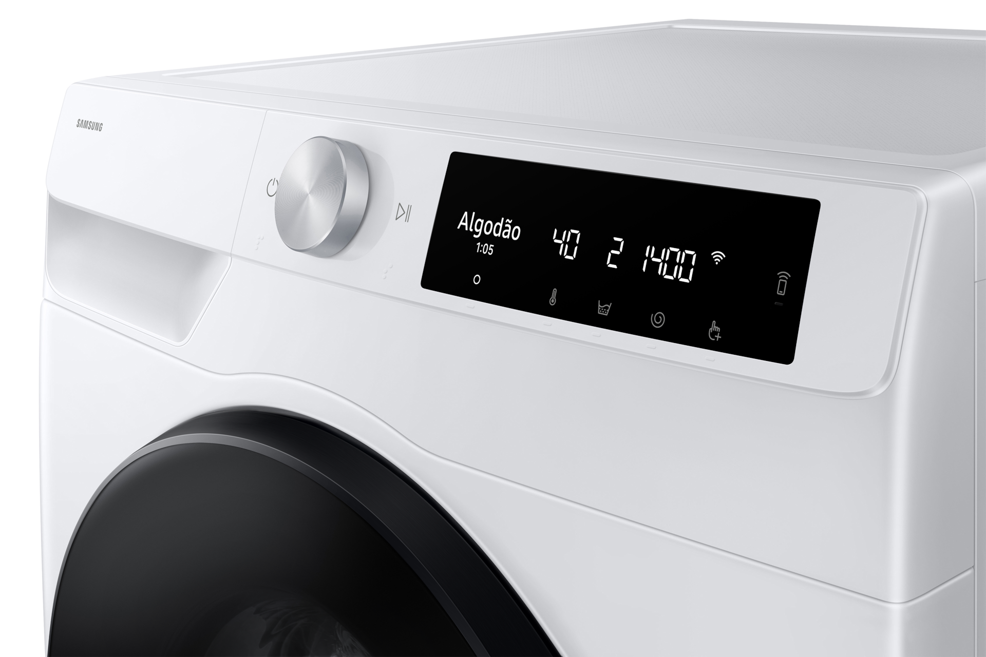 Laundry (Combo) with AI Ecobubble™ and AI Control Panel-Control1 White 