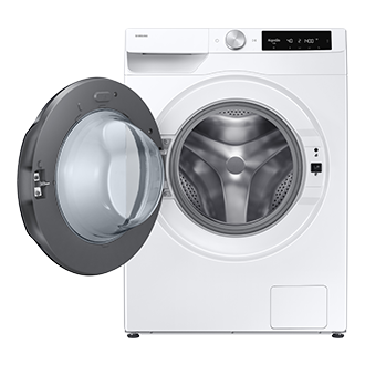 Laundry (Combo) with AI Ecobubble™ and AI Control Front-Open White 