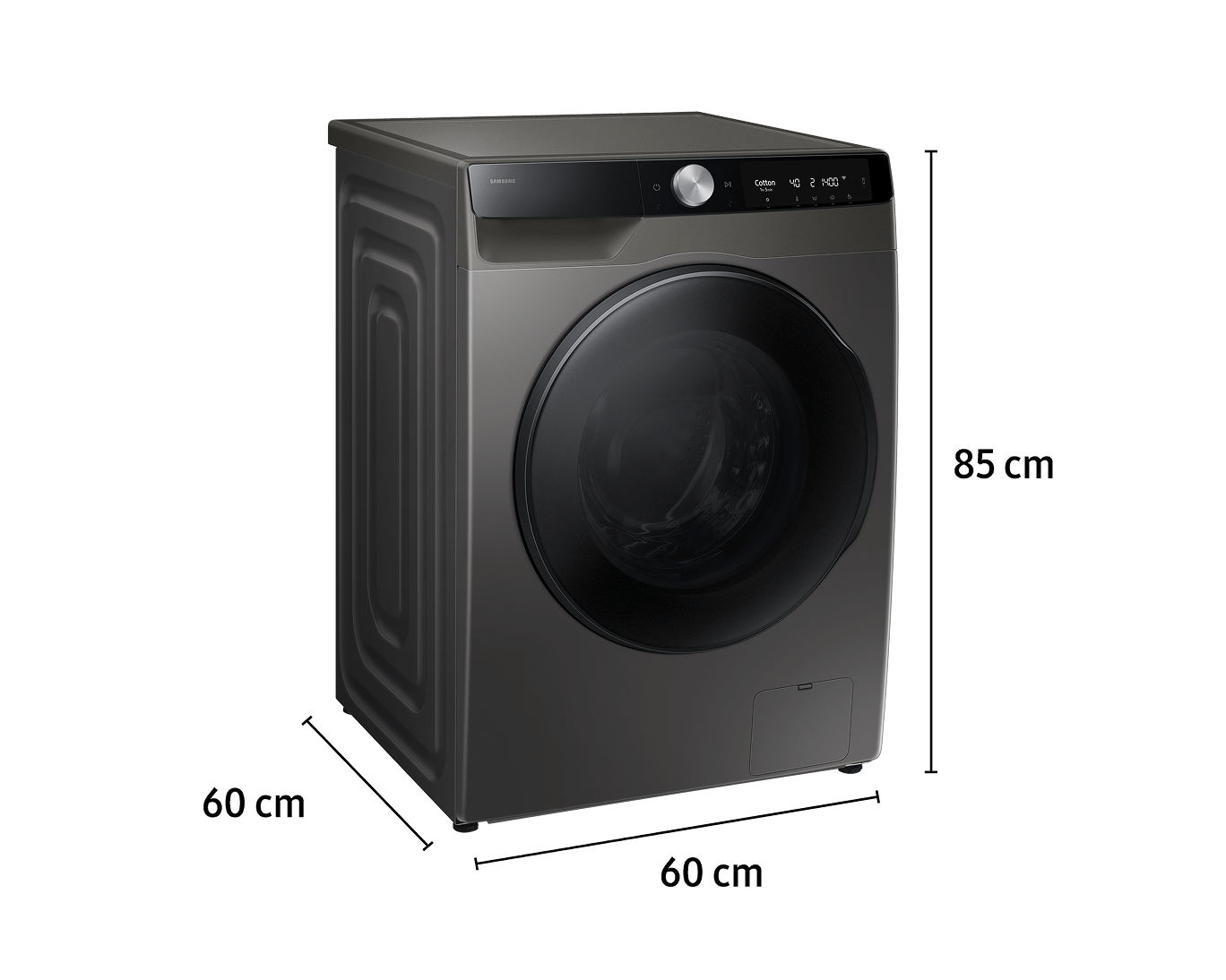 Lava e Seca Smart AI Control WD13FG Inox 13kg 220V Refined Inox