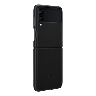 For Samsung Galaxy Z Flip 3 5G Leather Flip Case hard back Cover