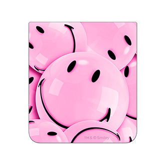 Smiley Pink Flipsuit Card for Galaxy Z Flip6 Pink | Samsung Canada