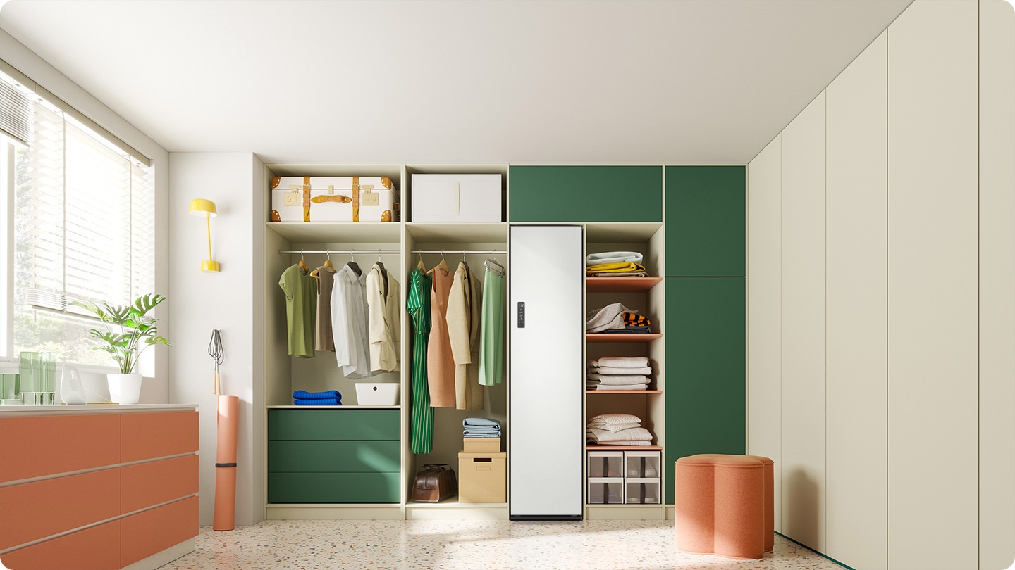 3100 Series Air Dresser with Jet Steam - Left Swing White