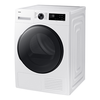 4.0 Cu.Ft. 5000 Series Compact Electric Dryer with Heat Pump Drying (2025)
 R-Perspective White 