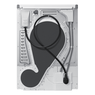 4.0 Cu.Ft. 5000 Series Compact Electric Dryer with Heat Pump Drying (2025)
 Back White 