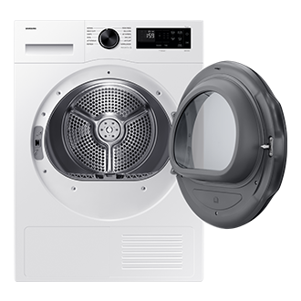 4.0 Cu.Ft. 5000 Series Compact Electric Dryer with Heat Pump Drying (2025)
 Front-Open White 