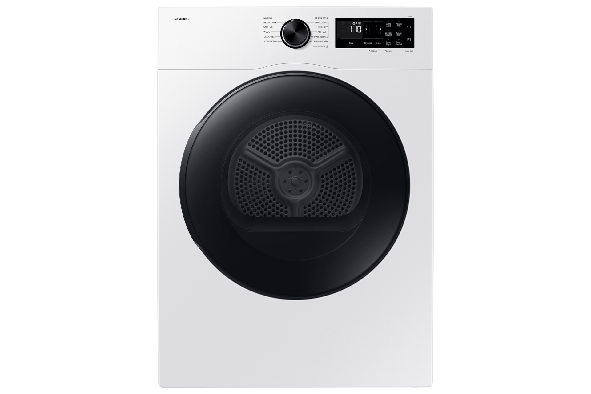 Laundry Dryer with Sensor Dry and Reversible Door White | Samsung Canada