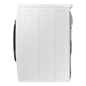 Laundry Dryer with Sensor Dry and Reversible Door R-Side White 