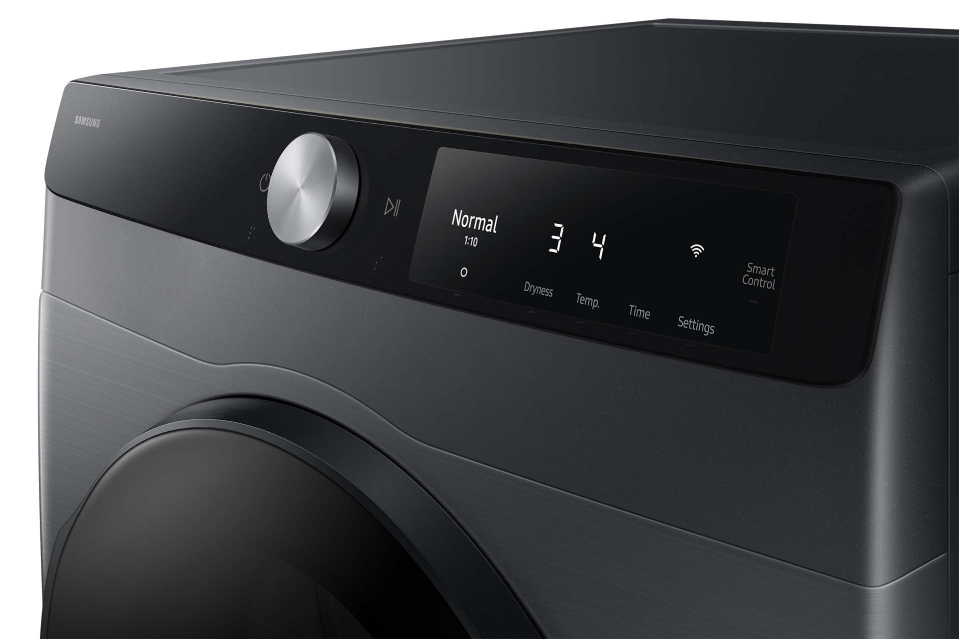 Laundry Dryer with AI Control and Sensor Dry Black | Samsung Canada