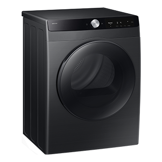 Laundry Dryer with AI Control and Sensor Dry L-Perspective Black 