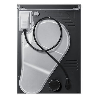 Laundry Dryer with AI Control and Sensor Dry Back Black 