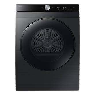 Laundry Dryer with AI Control and Sensor Dry Front Black 