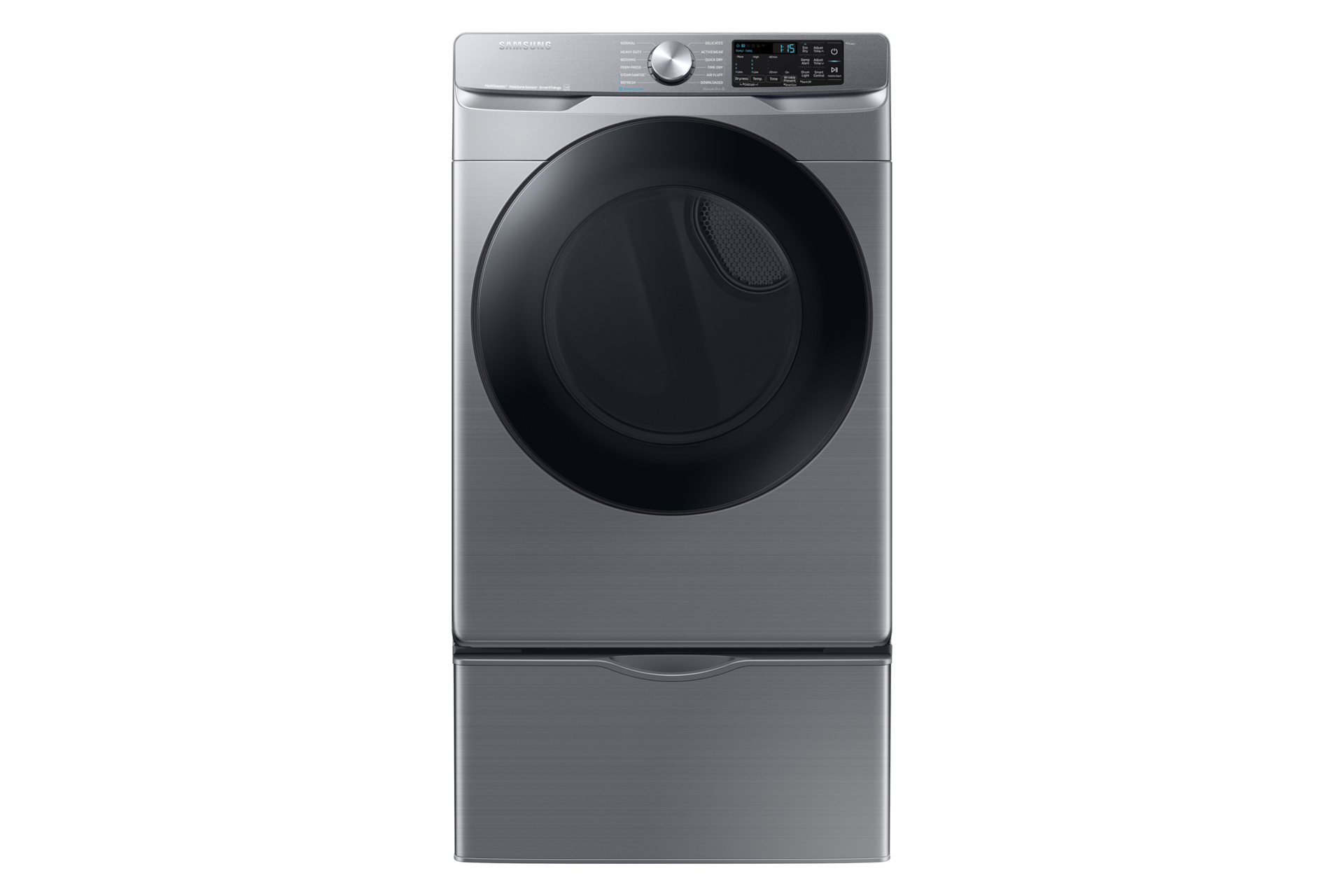 7.5 cu. ft. Electric Dryer with Multi Steam & Steam Sanitize+ Samsung
