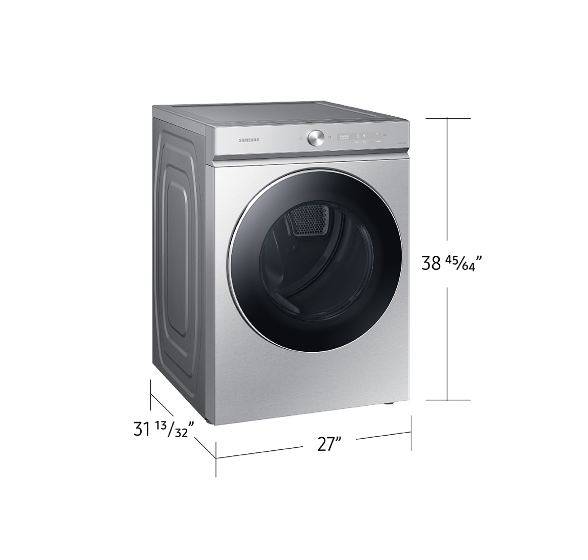 7.6 cu.ft Dryer with BESPOKE Design and AI Optimal Dry | Samsung Canada